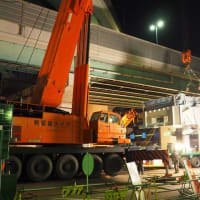 名二環　名古屋西JCT Dランプ橋を架ける!