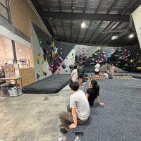 スポーツクライミング（壁登り）初挑戦