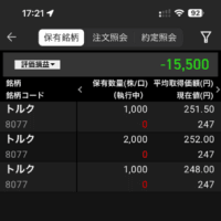 国内 株式売買を 始めてました・・・・。