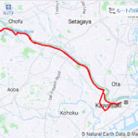 3週間ぶりに自転車に乗りました