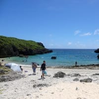 07/07旅日記：宮古島への旅2日目－⑦（渡口の浜、中の島海岸模様、）