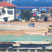 辺野古新工事用ゲート前抗議行動