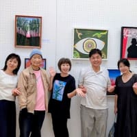 二つの展覧会 ➡️ 「庭先アートサロン展」「イタール成城・ピースオブピッツァ」