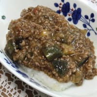 麻婆茄子丼＆鶏胸肉の南蛮漬け