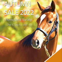 【オータムセール2022(Autumn Sale､1歳)】の「上場馬名簿(1冊目)」が発行