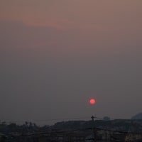 真っ赤な太陽。
