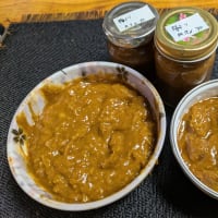 猛暑日の夕餉彩る梅の味噌󠄀