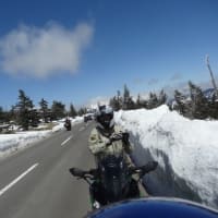 雪の回廊、草津志賀高原道路