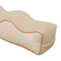 足枕 (メッシュ)  ファスナー付なので、中材の出し入れができ、好みの高さに調節可能です
