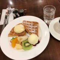 歯の予約の後バスに乗る