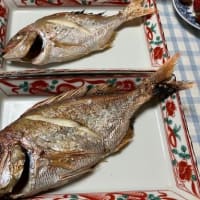 チダイの塩焼き