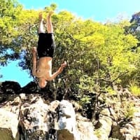 断崖のバク天飛び込み　無事に浮上出来たのでしょうか？