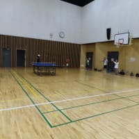 NPO法人姶良スポーツクラブ「ラージボール卓球」の練習(2025/6/19)・・・姶良市役所加治木支所多目的ホール