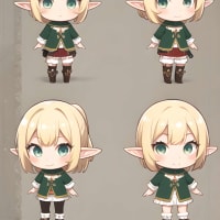 美少女設定画像風②