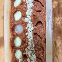完熟梅の残渣で