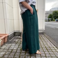 denier  涼しいリネンパンツ2選新着‼️