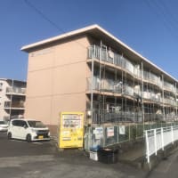 築40年・入居誘導色によるマンション塗装　空き部屋対策