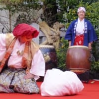 〈奈良歳末点描〉　漢国神社で恒例の ｢大祓⋅獅子神楽｣