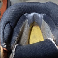 近況報告　靴ソール張り替え　テント修理