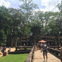 カンボジア旅行⑦「タプロム～アンコールクッキーショップ」