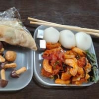 収穫野菜や頂き野菜とサークル差入れ