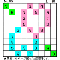 ◆0714◆「初級・中級・中級(上)・上級②」5問整いました。❤❤【魔方陣】