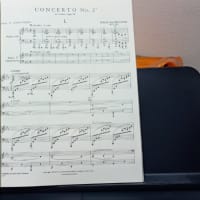 Serguei Rachmaninov Concerto pour piano No.2 練習中