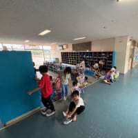 今日の学校の様子