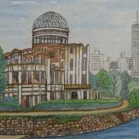 広島平和公園　原爆ドーム