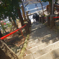 1023　大森駅前・天祖神社へ上る階段