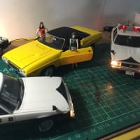 (11)マイクロエースモーターライズプラモデル　ラジコン化