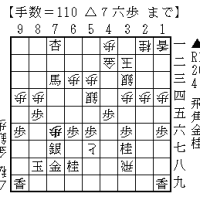 ２４名人戦予選リーグ、最終局　その４