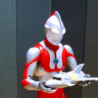 ULTRA-ACTウルトラマン改造＆1/350 ジェット・ビートル改造