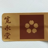 京都四条　菓子司「寛永堂」　豆あられと紫陽花の和三盆　
