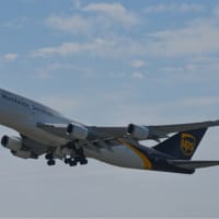 UPS. ボーイング 747-400 給油で立ち寄る❗️ 処で、大量の燃料はどこに積んでるの話❓No.1