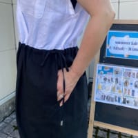 si-si-si comfort リネンカシュクールオールインワン