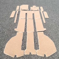 #レクサスLMフロアマット_17シリーズ_99カラー