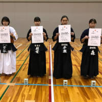 令和３年度　大阪高等学校剣道新人大会（女子個人試合）結果報告（220115）