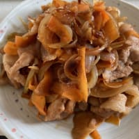 豚バラ炒め