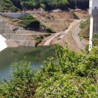 栃木県鹿沼市のダム 南摩ダム建設現場121