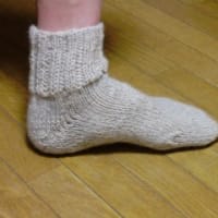 靴下完成２