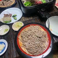 日曜日の晩御飯。