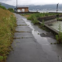 ６月２７日（金）　　雨の諏訪湖