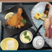 健診予約日＆ランチに寿し丸へ