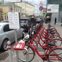 モスクワ自転車ブーム