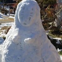 天使の庭で天使の雪まつり