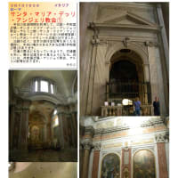 以前のヨーロッパ旅行143　サンタ・マリア・デッリ・アンジェリ教会①　　ローマ
