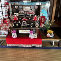 ひな飾りを見にひとりドライブ