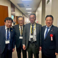 札幌市内で開かれた「千島歯舞諸島居住者連盟」の通常総会に出席しました