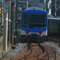 福岡市交通局4000系　スカイブルーの地下鉄車両　2025-06-26